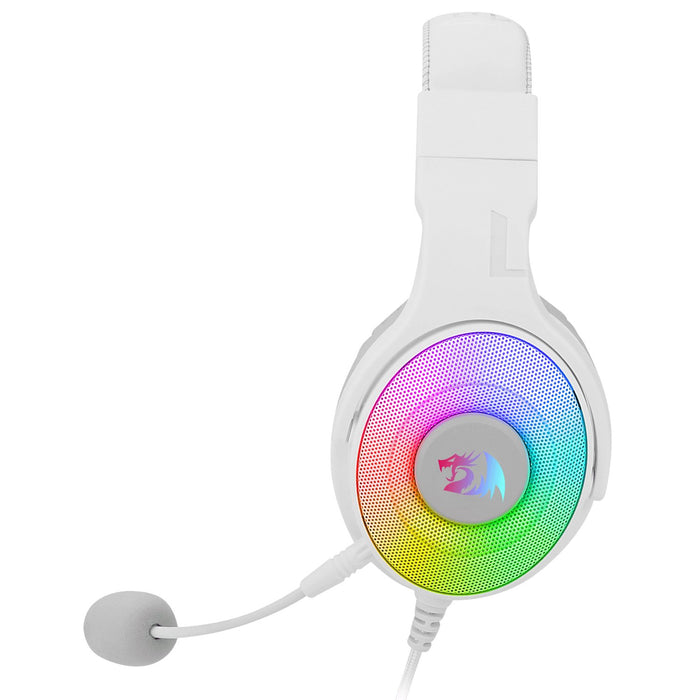 EAN 6950376772510 - REDRAGON H350W-RGB-1 auricular y casco Auriculares Alámbrico Diadema Juego USB tipo A Blanco imagen 2