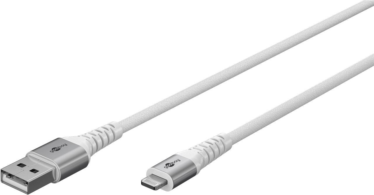 EAN 4040849745126 - Goobay 74512 cable de conector Lightning 2 m Blanco imagen 3