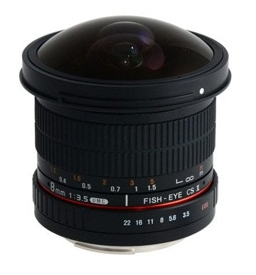 EAN 8809298882136 - Samyang 8mm f/3.5 Asph IF MC Fisheye CSII DH SLR Objetivo de ojo de pez Negro imagen 1