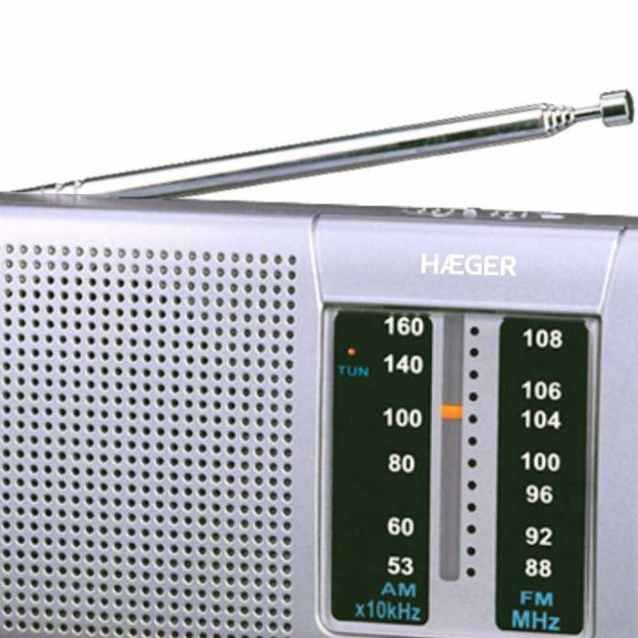 EAN 5608475006456 - Haeger PR-BIB.001A radio Portátil Digital Plata imagen 2