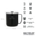 EAN 6939236373173 - Stanley 10-09366-006 taza de viaje 350 ml Negro Acero inoxidable imagen 3