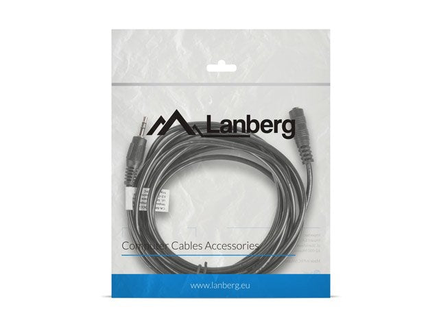 EAN 5901969413304 - Lanberg CA-MJFJ-10CC-0030-BK cable de audio 3 m 3,5mm Negro imagen 2