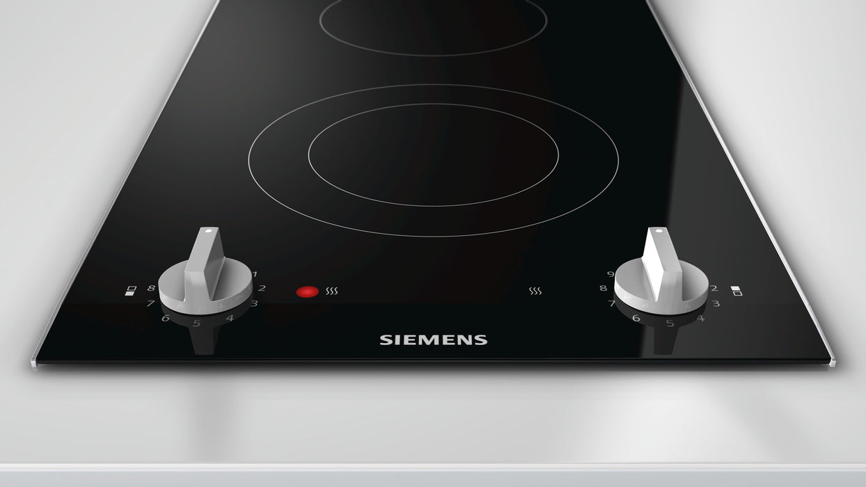 EAN 4242003689226 - Siemens ET375CFA1E hobs Negro, Acero inoxidable Integrado Cerámico 2 zona(s) imagen 2