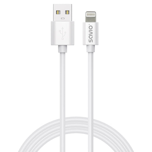 EAN 5905106070214 - Savio Cl-193 cable USB USB 2.0 2 m USB A USB C/Lightning Blanco imagen 1