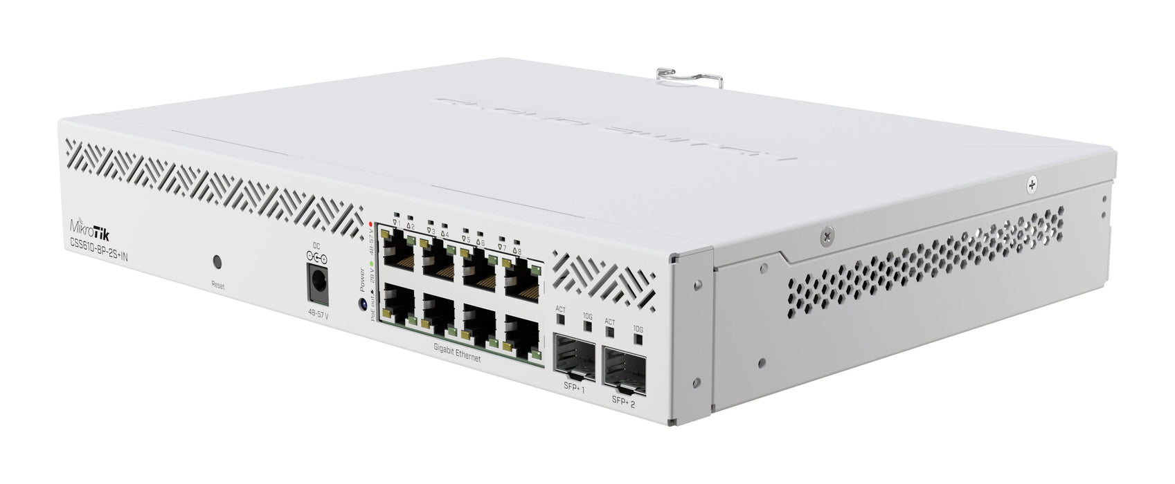 EAN 4752224007216 - Mikrotik CSS610-8P-2S+IN switch Gestionado Gigabit Ethernet (10/100/1000) Energía sobre Ethernet (PoE) Bl imagen 1