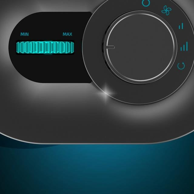 EAN 8435484082907 - Cecotec 08290 calefactor eléctrico Interior Negro 1500 W Ventilador eléctrico imagen 5