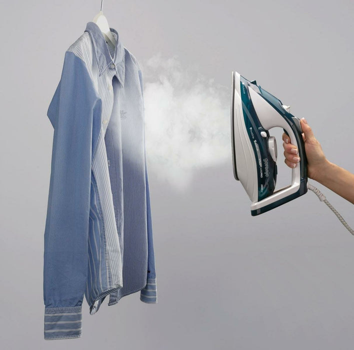 EAN 3838782404740 - Gorenje SIH2800TQC plancha Plancha a vapor Suela de cerámica 2800 W Azul imagen 6