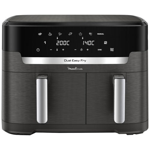 EAN 3045380026452 - Moulinex EZ942HF0 freidora Doble 11 L Independiente 2020 W Freidora de aire caliente Carbón vegetal imagen 1