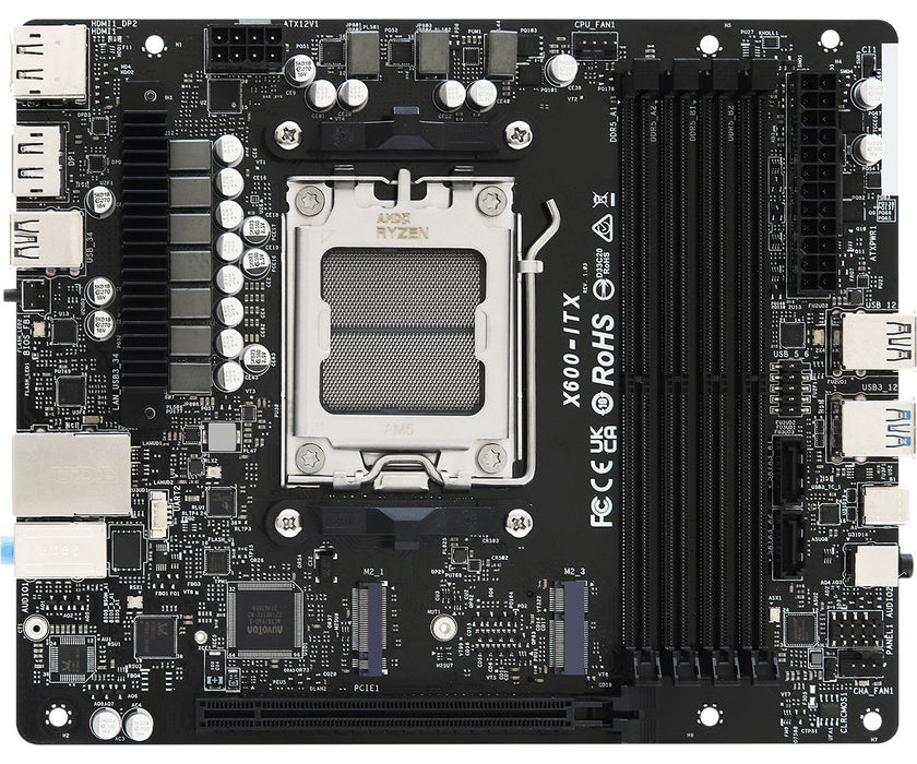 EAN 4710483944697 - Asrock DeskMeet X600 Escritorio Negro AMD X600 Zócalo AM5 imagen 5