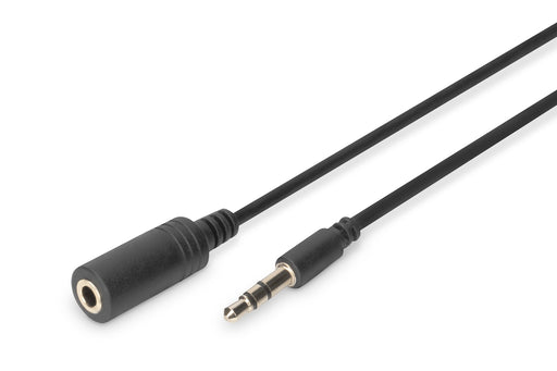 EAN 4016032325383 - Digitus AK-510200-030-S cable de audio 2,5 m 3,5mm Negro imagen 1
