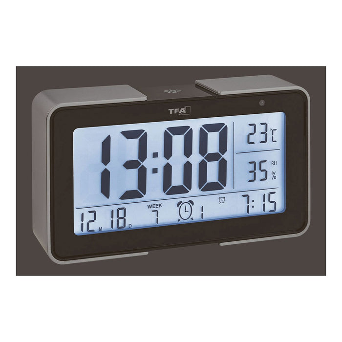 EAN 4009816029904 - TFA-Dostmann 60.2540.01 despertador Reloj despertador digital Negro imagen 2
