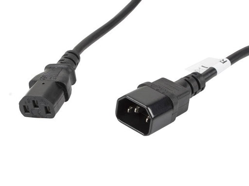 EAN 5901969409857 - Lanberg CA-C13E-11CC-0050-BK cable de transmisión Negro 5 m C13 acoplador C14 acoplador imagen 1
