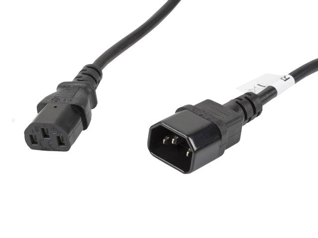 EAN 5901969409857 - Lanberg CA-C13E-11CC-0050-BK cable de transmisión Negro 5 m C13 acoplador C14 acoplador imagen 1