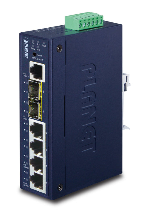 EAN 4711605282406 - PLANET IGS-5225-4T2S switch Gestionado L2+ Gigabit Ethernet (10/100/1000) Azul imagen 1