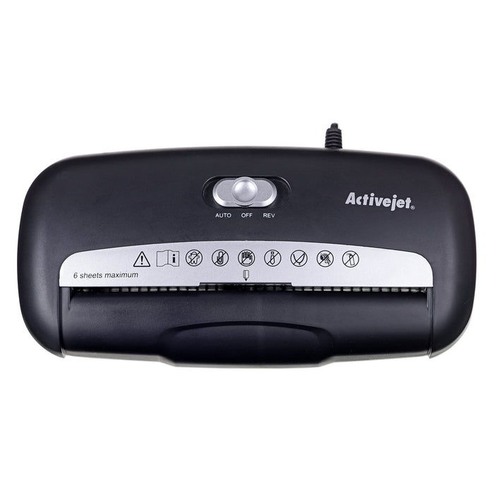 EAN 5901443108528 - Activejet ASH-0601S paper shredder triturador de papel Corte en tiras 22 cm imagen 5