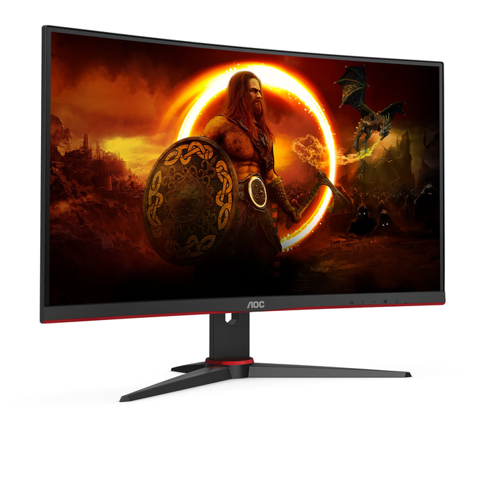 EAN 4038986111300 - AOC G2 C27G2E/BK pantalla para PC 68,6 cm (27") 1920 x 1080 Pixeles Full HD Negro, Rojo imagen 5