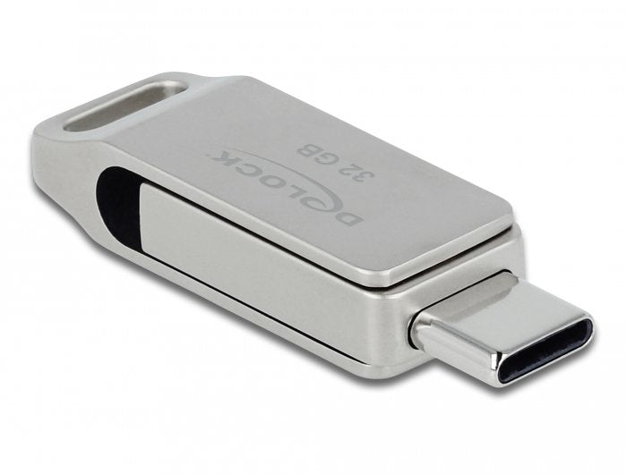 EAN 4043619540747 - DeLOCK 54074 unidad flash USB USB Type-A / USB Type-C 3.2 Gen 1 (3.1 Gen 1) Plata imagen 2