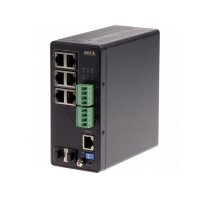 EAN 7331021066199 - Axis 01633-001 switch Gestionado Gigabit Ethernet (10/100/1000) Energía sobre Ethernet (PoE) Negro imagen 2