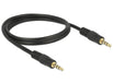EAN 4043619834358 - DeLOCK 83435 cable de audio 1 m 3,5mm Negro imagen 2