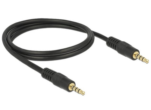 EAN 4043619834358 - DeLOCK 83435 cable de audio 1 m 3,5mm Negro imagen 2