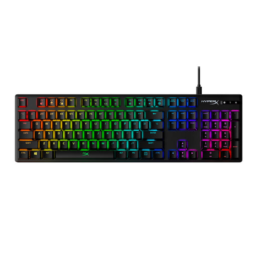 EAN 0196188049129 - HyperX Alloy Origins - Mechanical Gaming Keyboard - HX Aqua (US Layout) (HX-KB6AQX-US) teclado Juego USB  imagen 1