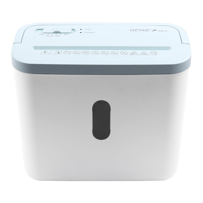 EAN 4030152953653 - Genie 440 X Blue triturador de papel Corte cruzado 72 dB Azul, Blanco imagen 3