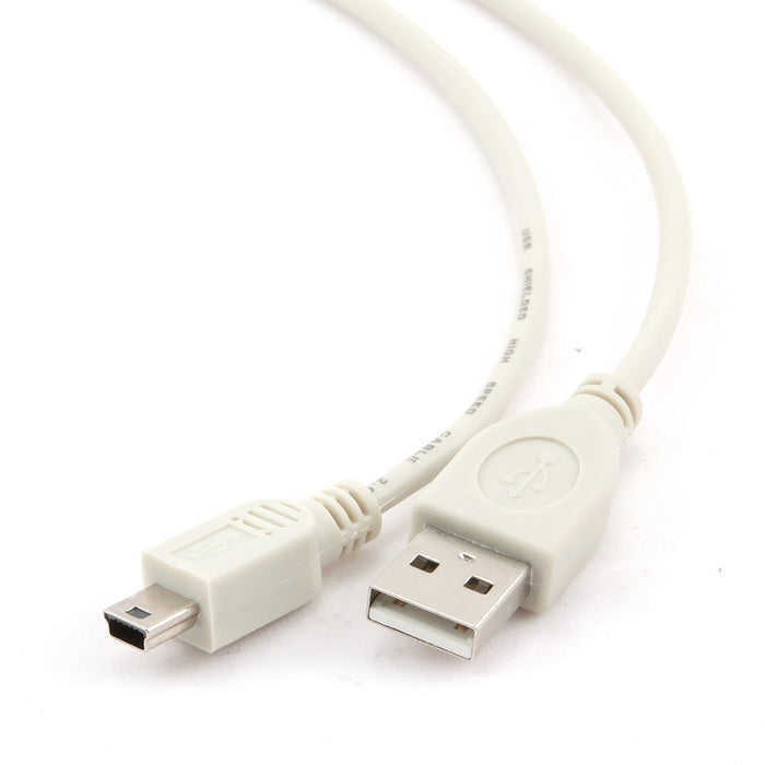 EAN 8716309025850 - Gembird CC-USB2-AM5P-6 cable USB USB 2.0 1,8 m USB A Mini-USB B Blanco imagen 2