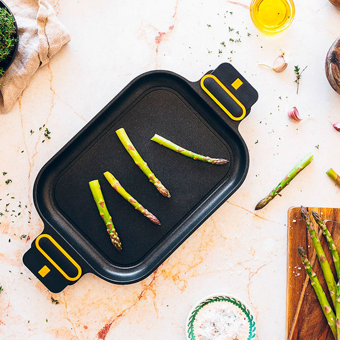 EAN 8411796119258 - BRA Profesional A511740 cacerola Sartén parrilla Rectangular imagen 7