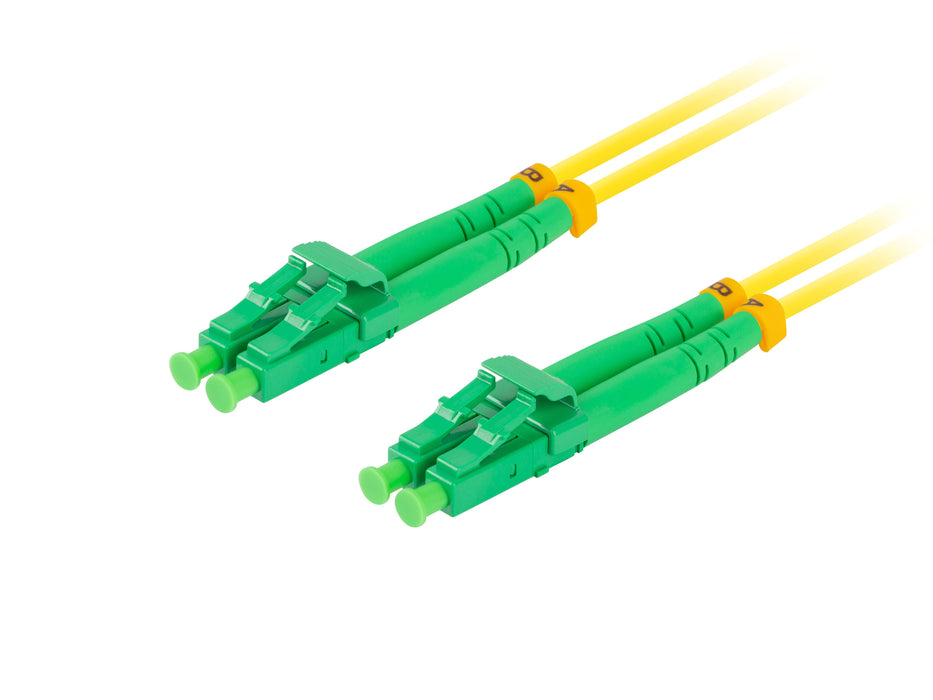EAN 5901969433210 - Lanberg FO-LALA-SD11-0050-YE Cable de fibra óptica e InfiniBand 5 m LC Amarillo imagen 2