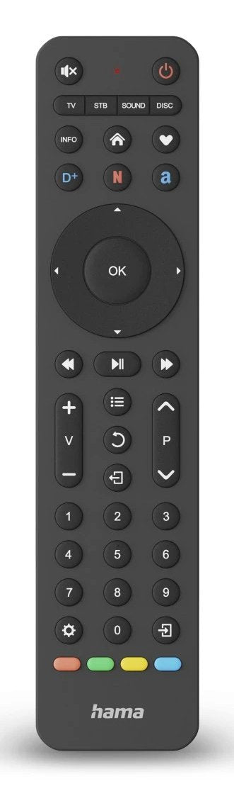 EAN 4047443532251 - Hama 00221053 mando a distancia IR inalámbrico TV Botones imagen 1