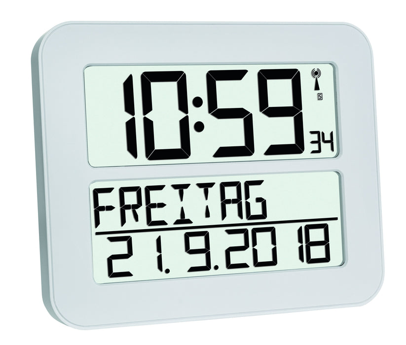 EAN 4009816028372 - TFA-Dostmann 60.4512.02 despertador Reloj despertador digital Blanco imagen 1