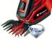 EAN 4006825652710 - Einhell GE-CG 18/100 tijera de césped inalámbrica 8 mm 18 V Ión de litio Negro, Rojo imagen 6