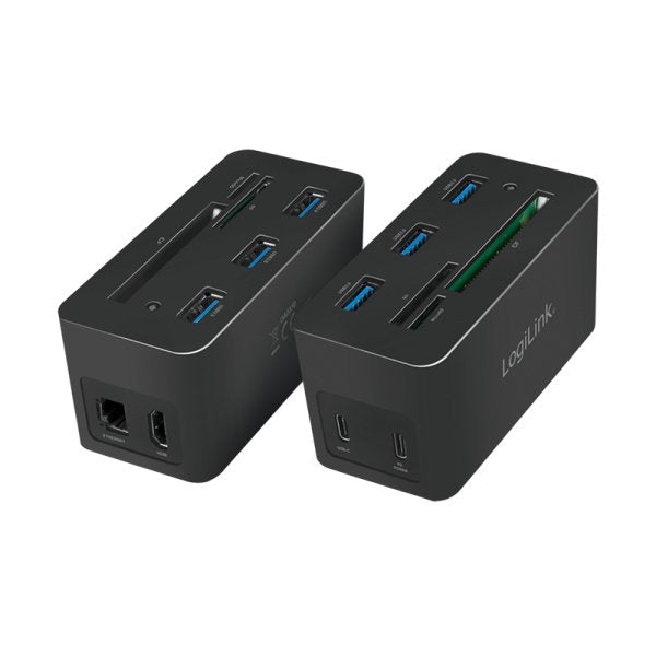 EAN 4052792061338 - LogiLink UA0370 base para portátil y replicador de puertos Alámbrico USB 3.2 Gen 1 (3.1 Gen 1) Type-C Neg imagen 4