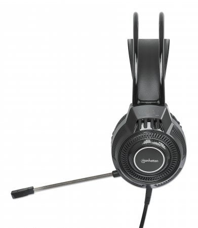 EAN 766623180696 - Manhattan 180696 auricular y casco Auriculares Alámbrico Diadema Juego USB tipo A Negro imagen 4