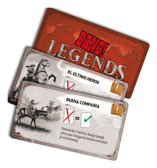 EAN 8435407642157 - Asmodee EEDVBA11 juego de tablero Bang! Legends 40 min Juego De Cartas Interpretación de roles imagen 3