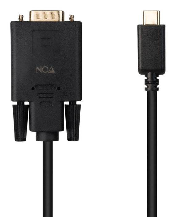 EAN 8433281015296 - Nanocable 10.15.5202 adaptador de cable de vídeo 1,8 m USB Tipo C VGA (D-Sub) imagen 2