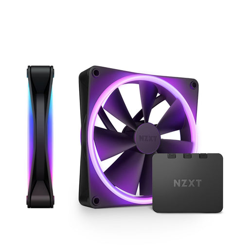 EAN 5056547200910 - NZXT F140 RGB DUO Twin Pack Carcasa del ordenador Ventilador 14 cm Negro 2 pieza(s) imagen 1