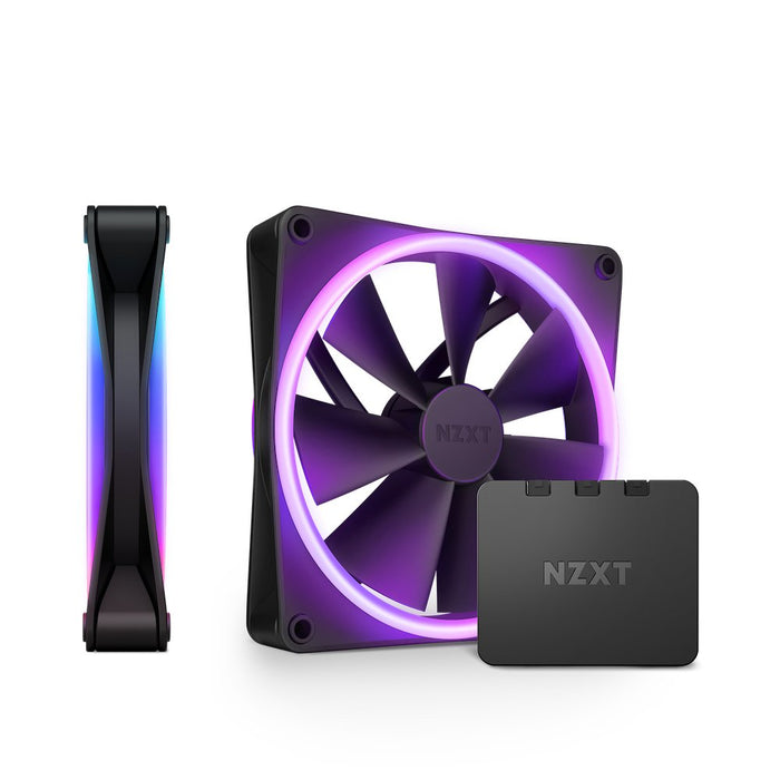 EAN 5056547200910 - NZXT F140 RGB DUO Twin Pack Carcasa del ordenador Ventilador 14 cm Negro 2 pieza(s) imagen 1