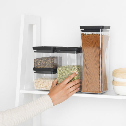 EAN 8710755122422 - Brabantia Tasty+ Plaza Plástico Negro, Transparente imagen 2