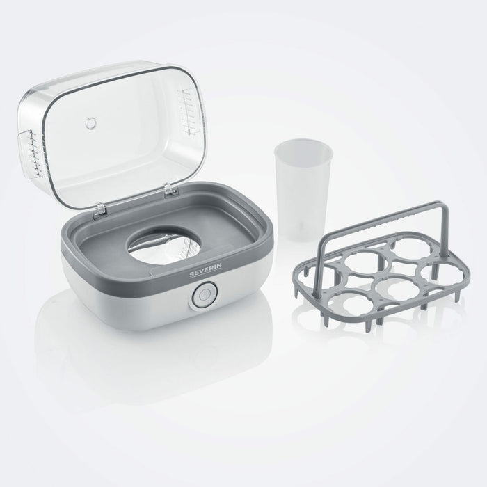 EAN 4008146036699 - Severin EK 3164 cuecehuevos 6 huevos 420 W Gris, Blanco imagen 5