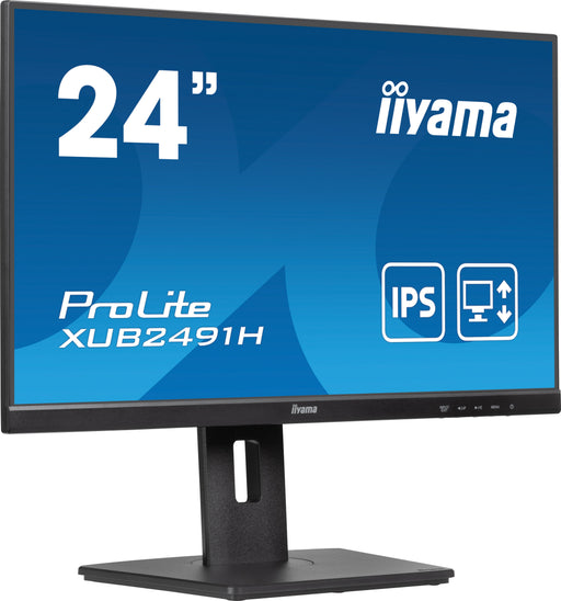 EAN 4948570124480 - iiyama ProLite XUB2491H-B1 pantalla para PC 60,5 cm (23.8") 1920 x 1080 Pixeles Full HD LED Negro imagen 2