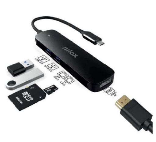 EAN 8054320847472 - Nilox DOCK USB-C HDMI 2XUSB3.0 0 Mbit/s imagen 2