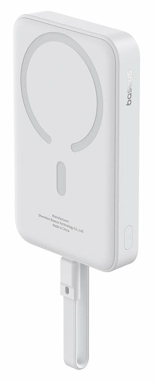 EAN 0850056972468 - Baseus P1002210B223-00 batería externa Polímero de litio 10000 mAh Cargador inalámbrico Blanco imagen 1