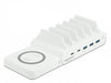 EAN 4043619414505 - DeLOCK USB and Wireless Charger 2 x USB Type-C PD + 3 x USB Type-A with 110 W Independiente Blanco imagen 1