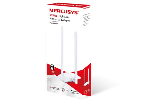 EAN 6935364072544 - Mercusys MW300UH adaptador y tarjeta de red WLAN 300 Mbit/s imagen 2