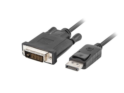 EAN 5901969416411 - Lanberg CA-DPDV-10CU-0018-BK adaptador de cable de vídeo 1,8 m DisplayPort DVI-D Negro imagen 2
