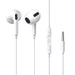 EAN 6932172607791 - Baseus H17 Auriculares Alámbrico Dentro de oído Llamadas/Música Blanco imagen 1