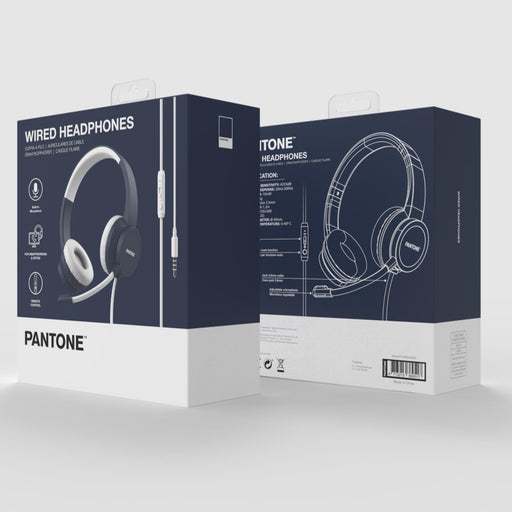 EAN 4713213369517 - Pantone PT-WDH002N auricular y casco Auriculares Alámbrico Diadema Oficina/Centro de llamadas Azul imagen 2