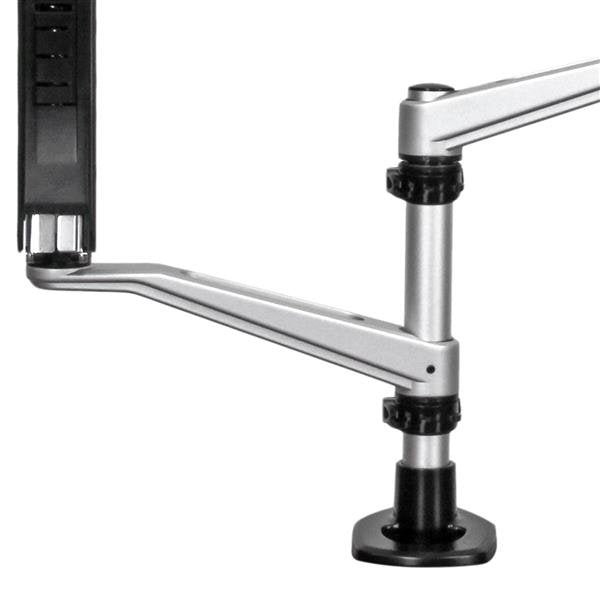 EAN 0065030863759 - StarTech.com ARMDUAL30 soporte para monitor 76,2 cm (30") Escritorio Negro, Plata imagen 4