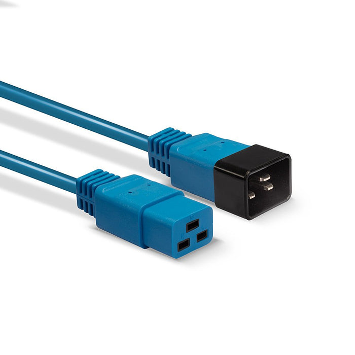 EAN 4002888301220 - Lindy 30122 cable de transmisión Azul 3 m C19 acoplador C20 acoplador imagen 3